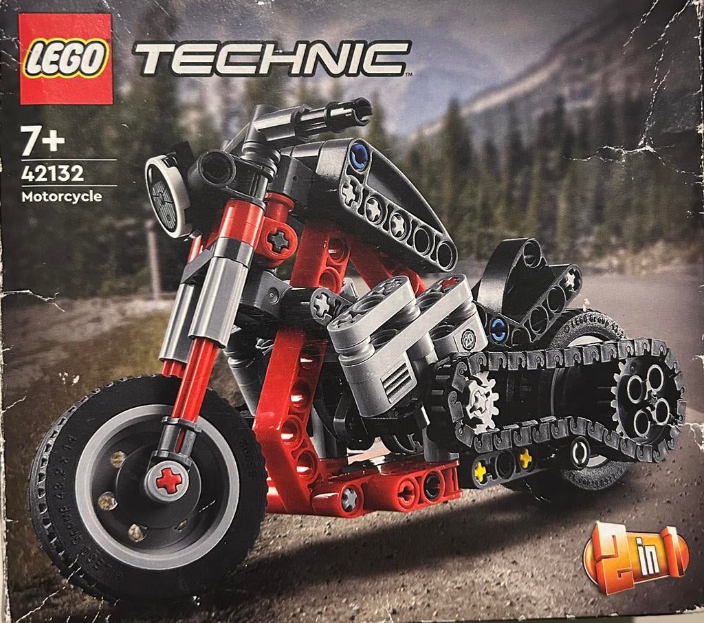 Lego Technic 42132 Motorfiets incl. Doos en Instructies, Ophalen of Verzenden, Zo goed als nieuw, Complete set, Lego