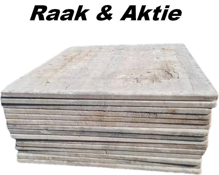 32 m2 Steenschotten 145 x 148 x 4.5 cm, Ophalen, Minder dan 180 cm, Planken