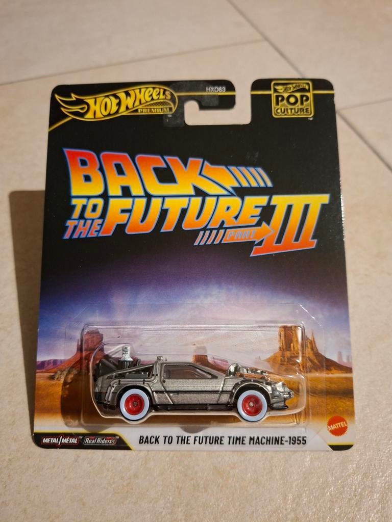 2026 Hot Wheels Premium Back to the Future III DeLorean, Ophalen of Verzenden, Nieuw, Auto