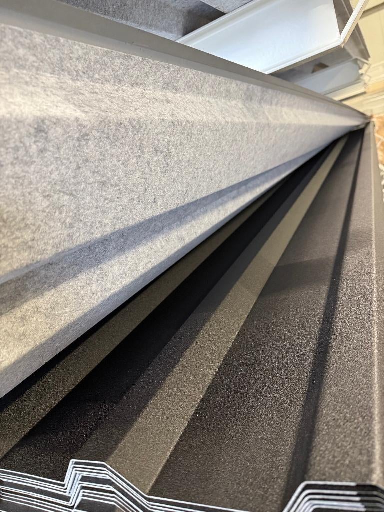 Dakprofiel damwand met anticondensdoek vilt Zwart 35-1035, Doe-het-zelf en Verbouw, Platen en Panelen, Ophalen, Nieuw, Overige materialen