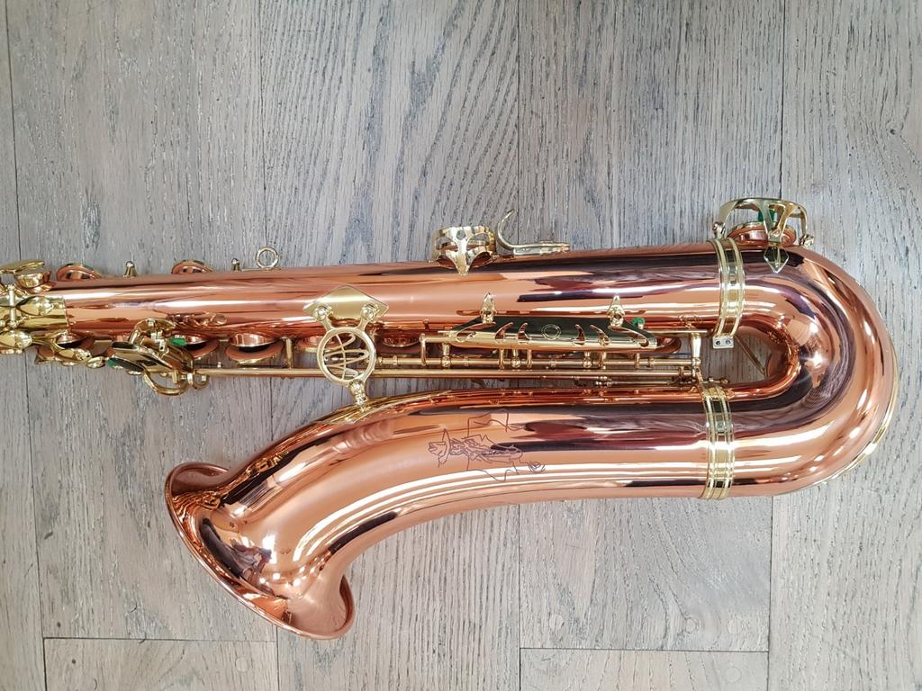Tenorsaxofoon, koperen body, nieuw,, Muziek en Instrumenten, Blaasinstrumenten | Saxofoons, Nieuw, Tenor, Ophalen of Verzenden