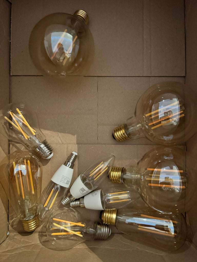 HEMA Smart Wifi Lampen - 10 stuks nieuw, Led-lamp, Minder dan 30 watt, Soft of Flame, Nieuw