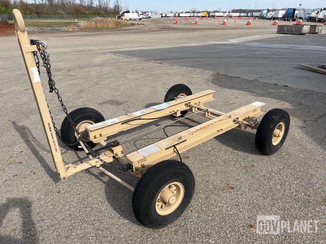 Nieuwe ex. US army platte wagen geremd, 100 liter of meer, Ophalen, Nieuw, Transportkar