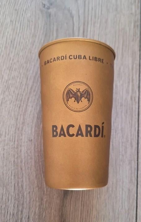 Bacardi metalen beker Cuba Libre goud bar festival, Verzamelen, Ophalen of Verzenden, Zo goed als nieuw, Gebruiksvoorwerp