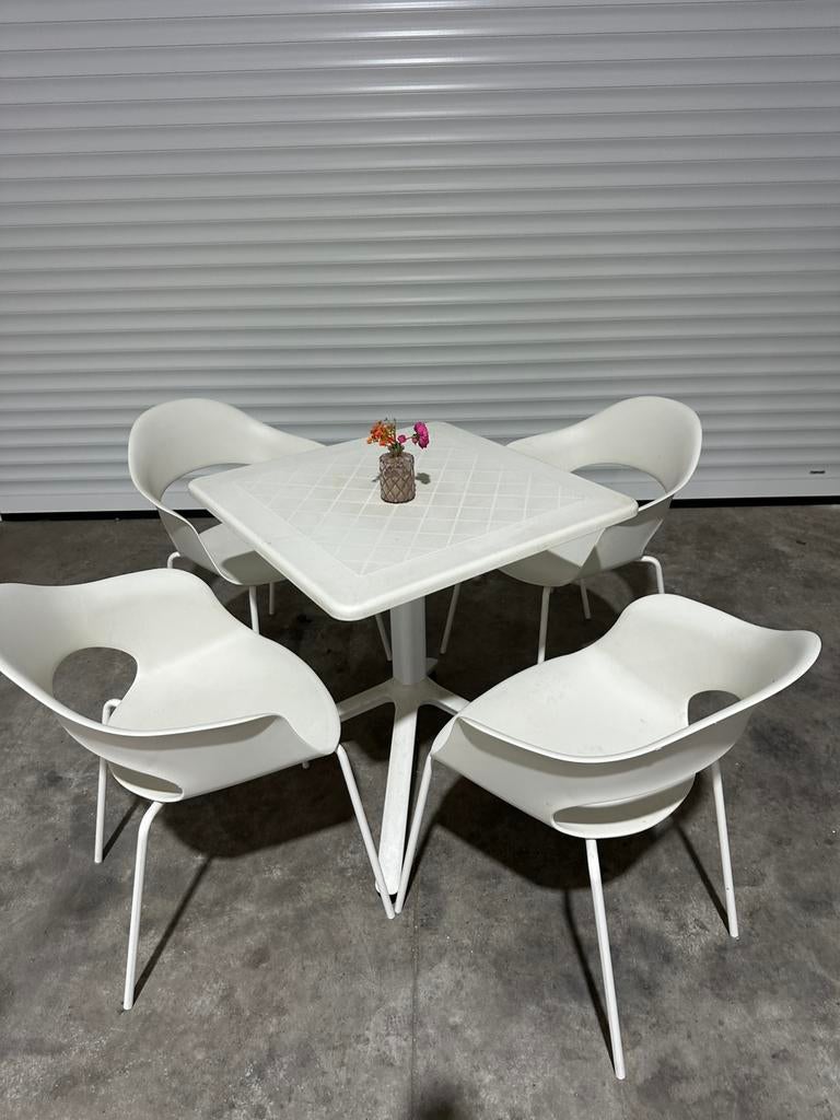 Terras meubilair, Zakelijke goederen, Horeca | Meubilair en Inrichting, Ophalen, Gebruikt