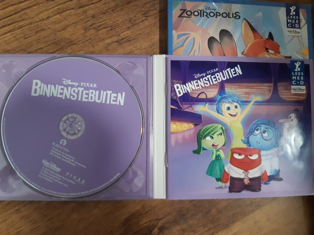 Disney luister cd's 2x, Ophalen of Verzenden, Nieuw in verpakking, Verhaal of Sprookje