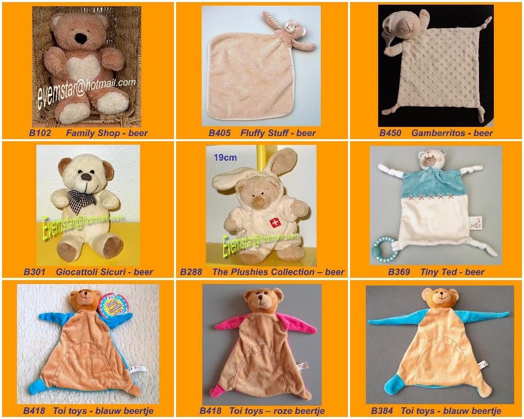 Beer beertje Toy Toys ea merken, Ophalen, Zo goed als nieuw, Beer