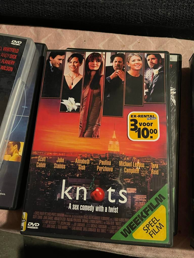 Knots DVD - Sex Comedy met Twist, Vanaf 16 jaar, Ophalen of Verzenden, Zo goed als nieuw