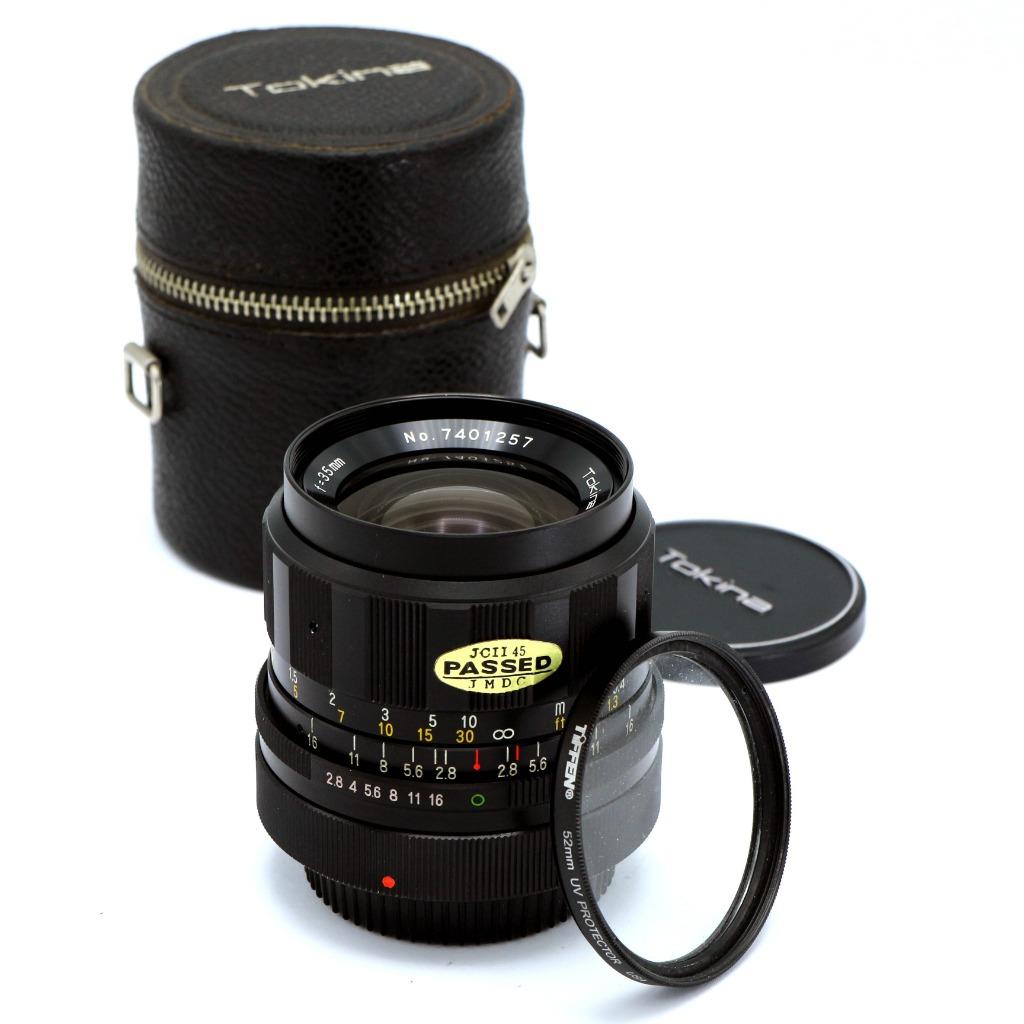 Tokina 35mm f/2.8 voor Canon FD Groothoeklens, Ophalen of Verzenden, Zo goed als nieuw, Groothoeklens