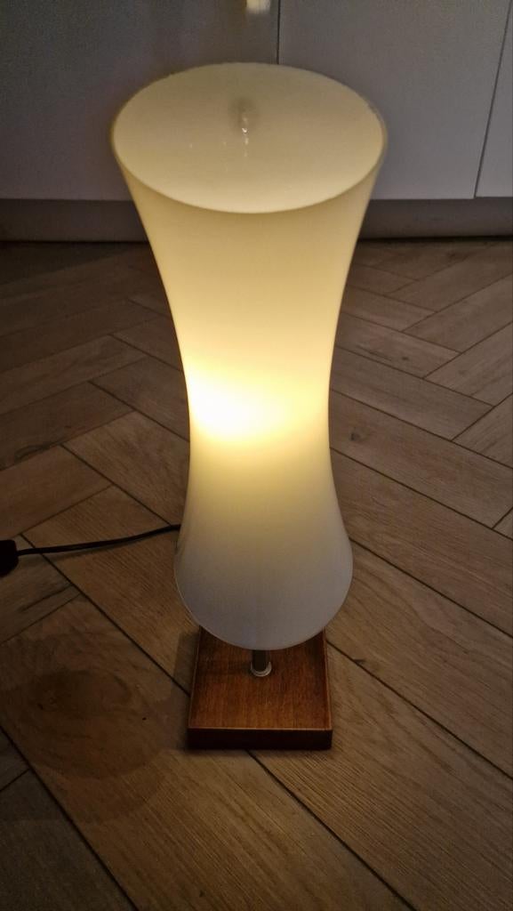 Vintage Ikea  B9820 Lamp, Huis en Inrichting, Lampen | Vloerlampen, Gebruikt, Vintage, Ophalen of Verzenden, Glas