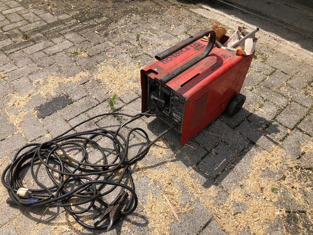 Lasapparaat, Ophalen, Gebruikt, Minder dan 150 ampère, Elektroden