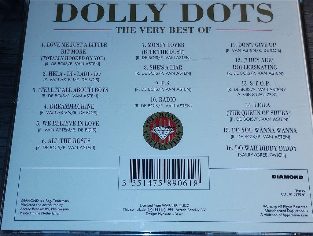 Dolly Dots ‎- The Very Best Of [Diamond Collection], Ophalen of Verzenden, Zo goed als nieuw