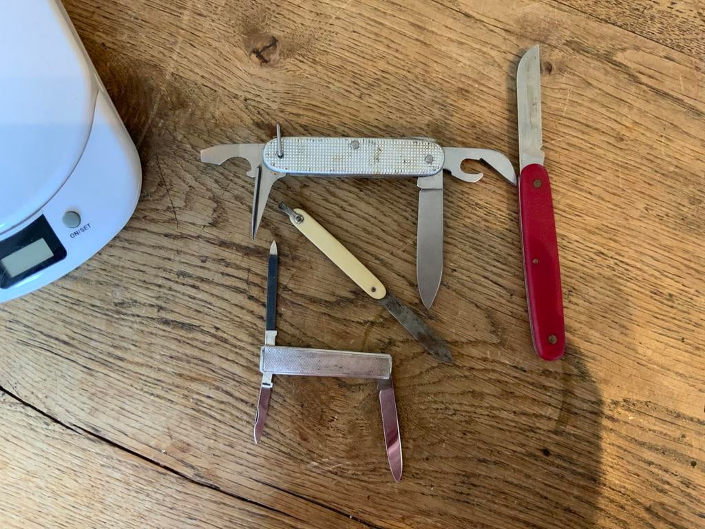 Zakmes Zilver Amefa KL 78 Victorinox etc., Ophalen of Verzenden, Zo goed als nieuw, Overige typen