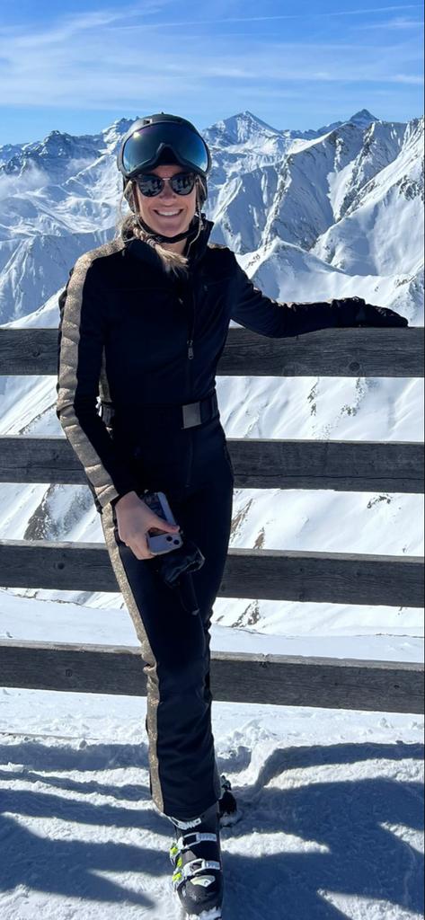 Goldbergh Skipak Zwart/Goud Limited Edition Maat 36, Kleding | Dames, Wintersportkleding, Ophalen of Verzenden, Zo goed als nieuw