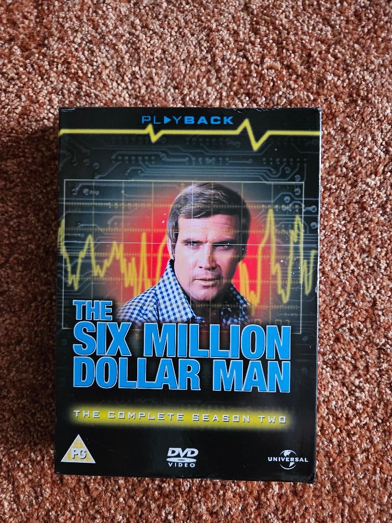 de Man van 6 miljoen Seizoen 2 , Origineel Ned.Ondert. 6 dvd, Boxset, Ophalen of Verzenden, Vanaf 6 jaar, Actie en Avontuur