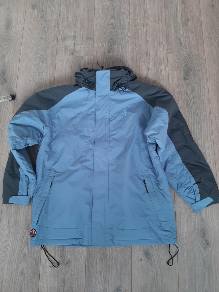 Wildebeast Winterjas Maat L - Lichtblauw/Grijs, Ophalen, Gedragen, Blauw