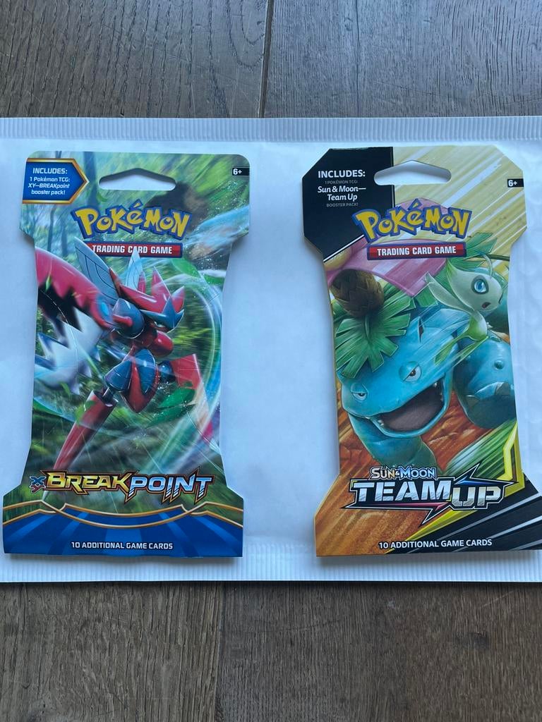 Pokemon pakketjes, Ophalen of Verzenden, Nieuw, Booster