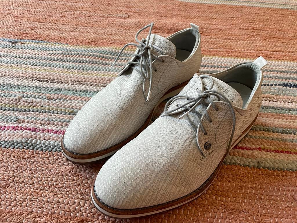 Rehab heren schoenen wit/grijs - maat 41, Kleding | Heren, Schoenen, Ophalen of Verzenden, Zo goed als nieuw, Overige kleuren