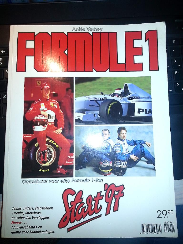 Formule 1 Start '97 – Anjès Verhey (incl. Jos Verstappen), Ophalen of Verzenden, Zo goed als nieuw, Formule 1