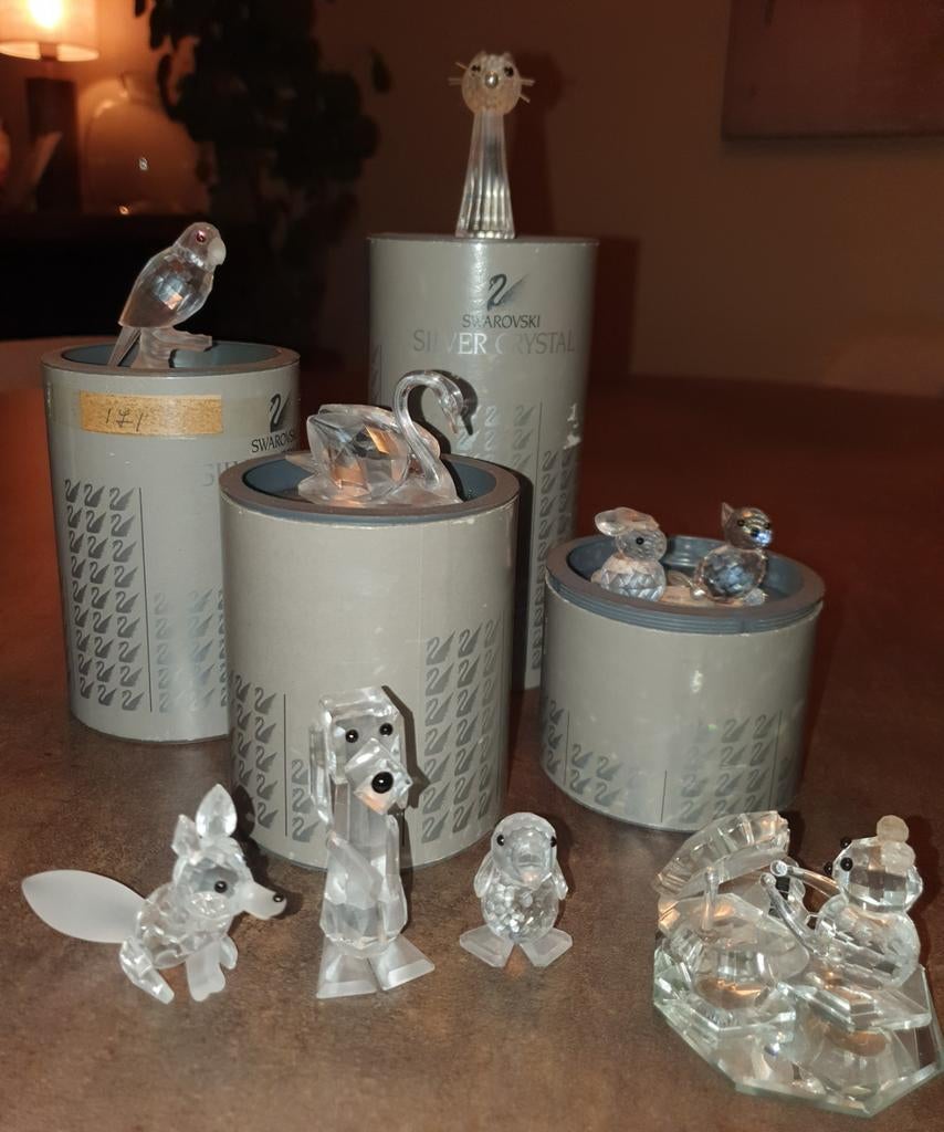 Swarovski dierenbeeldjes., Verzamelen, Swarovski, Gebruikt, Figuurtje, Ophalen