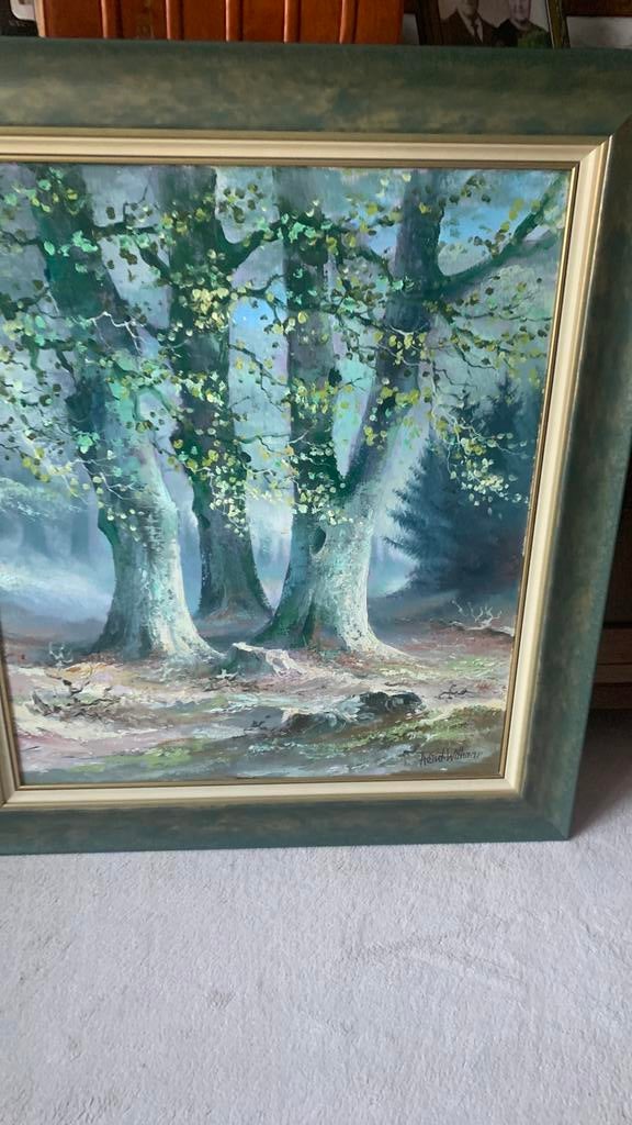 Schiderij van Rein Withaar, Antiek en Kunst, Ophalen of Verzenden