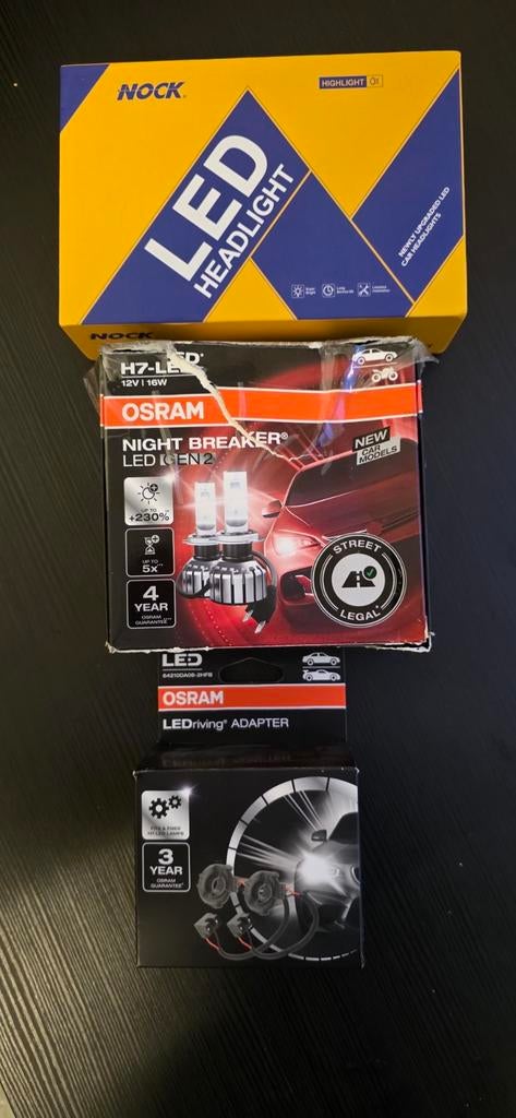 LED Set H7 Osram, H15 Nock VW Golf 6/7 Sportsvan, Ophalen of Verzenden, Nieuw, Volkswagen