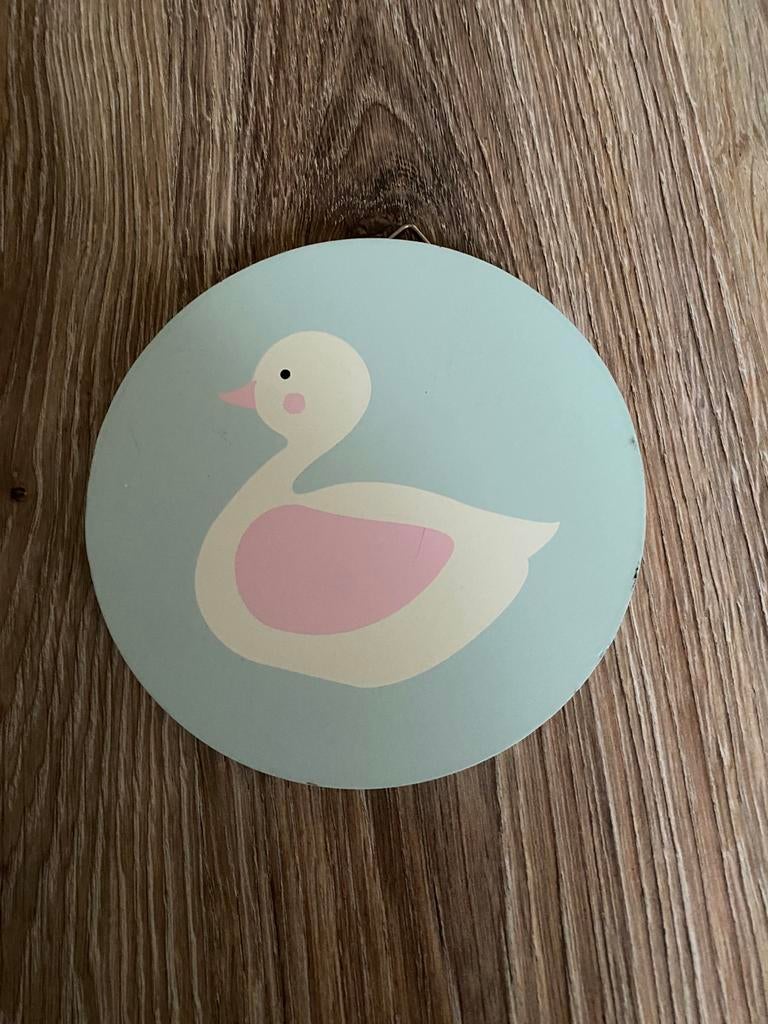 Schilderijtje zwaan, Ophalen, Zo goed als nieuw