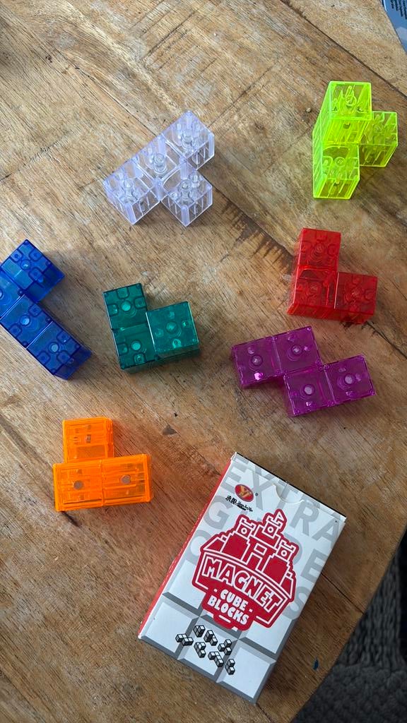 Magnetic cube - uren plezier!, Kinderen en Baby's, Speelgoed | Educatief en Creatief, Ophalen of Verzenden, Zo goed als nieuw