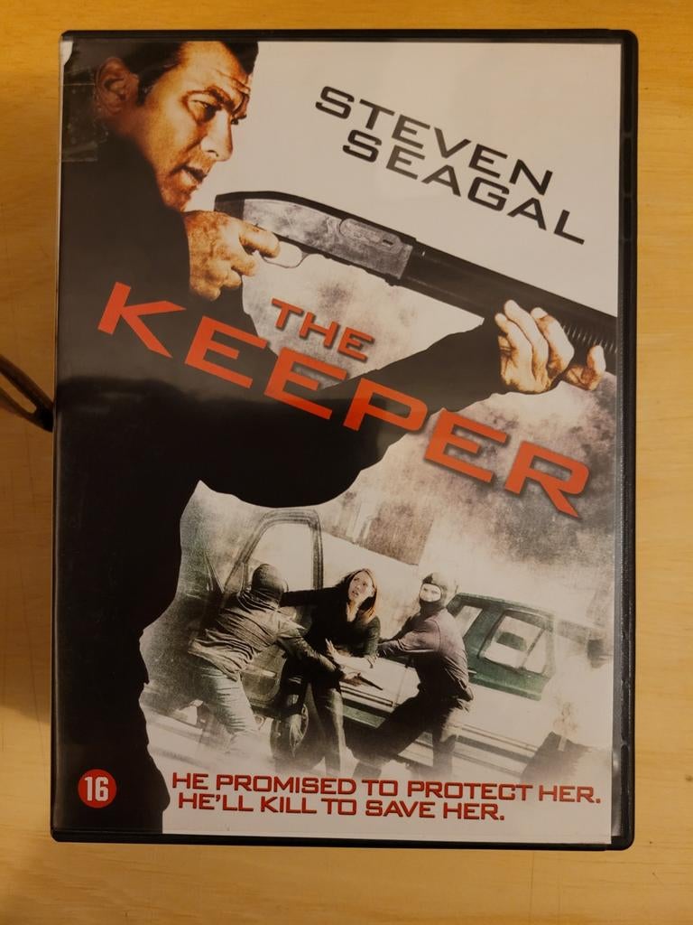 The Keeper DVD - Steven Seagal Actiethriller, Vanaf 16 jaar, Ophalen of Verzenden, Gebruikt, Actiethriller
