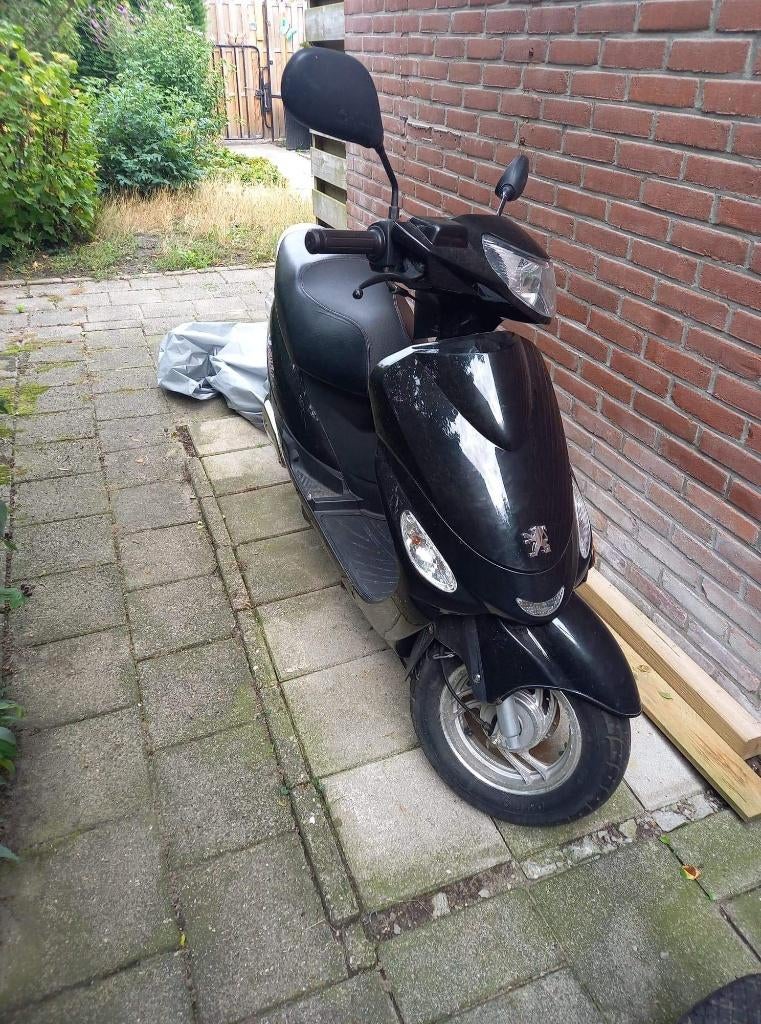 Snorscooter, Fietsen en Brommers, Snorfietsen en Snorscooters, Ophalen, Gebruikt, Benzine, Peugeot