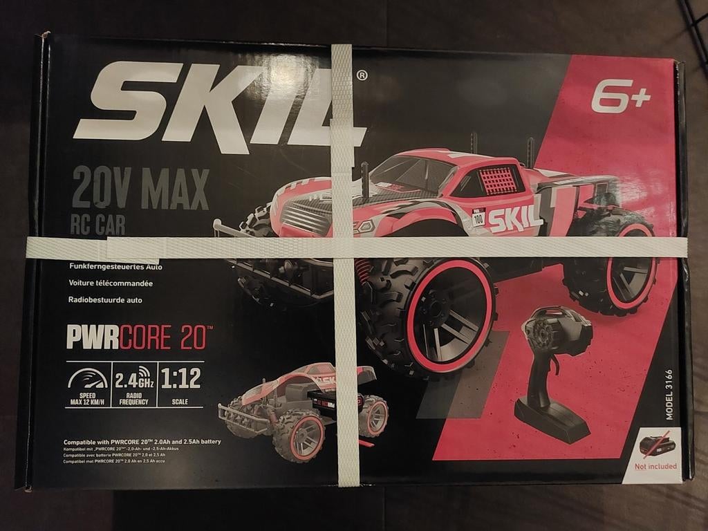 Gloednieuwe Skil 20V
Max radiografisch bestuurbare auto, Ophalen of Verzenden, Nieuw