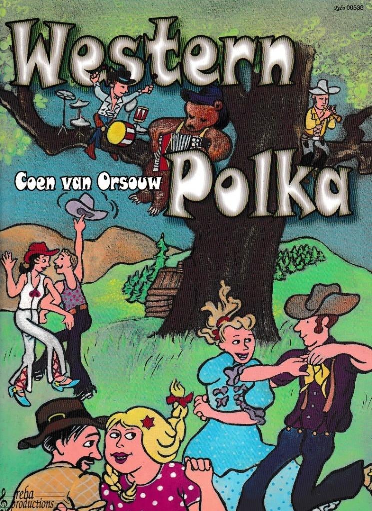 Western Polka Coen van Orsouw zgan, Verzenden, Zo goed als nieuw, Artiest of Componist, Populair