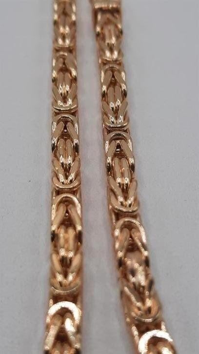 gouden Koningsketting 14kt, Www.bredajuwelier.nl, Nieuw, Ophalen of Verzenden, Www.bredajuwelier.nl