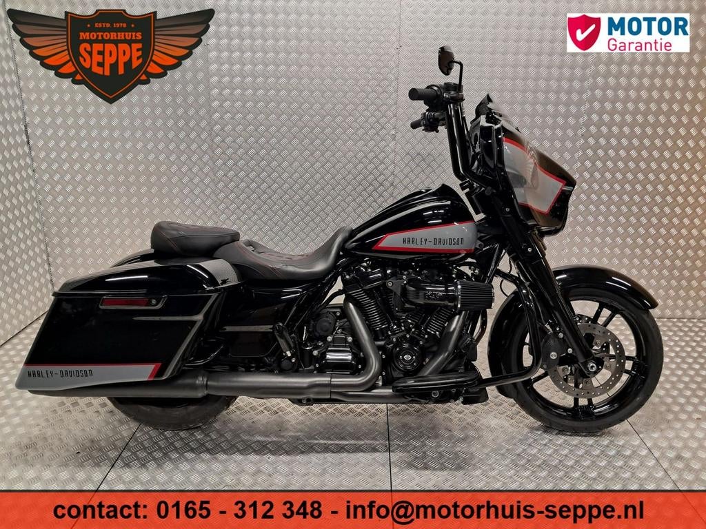 HARLEY-DAVIDSON STREET GLIDE FLHX (bj 2019), 2 cilinders, Chopper, Bedrijf, Onbekend