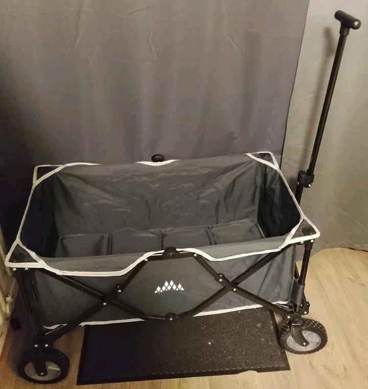 Grote opvouwbare bolderkar - Ideaal voor uitjes!, Ophalen, Opvouwbaar, Zo goed als nieuw