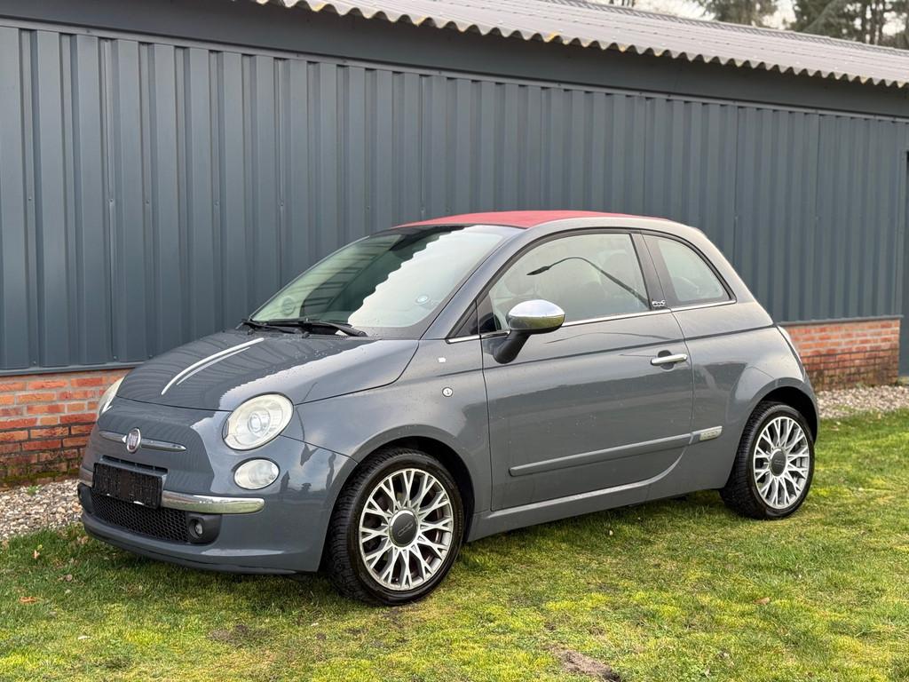 Fiat 500 C 0.9 TwinAir Lounge Airco * Automaat, Auto's, Euro 5, 86 pk, Gebruikt, Cabriolet
