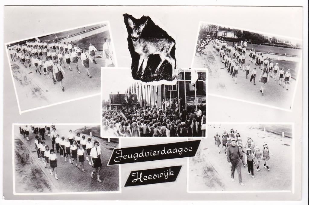 Jeugd-vierdaagse Heeswijk 1972., Verzenden, 1960 tot 1980, Gelopen, Noord-Brabant