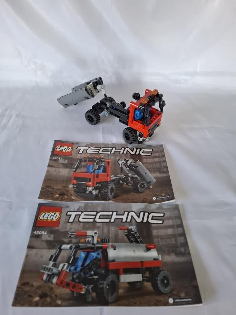 Lego 42084 Haaklader truck container vrachtwagen Technic, Ophalen of Verzenden, Gebruikt, Complete set, Lego