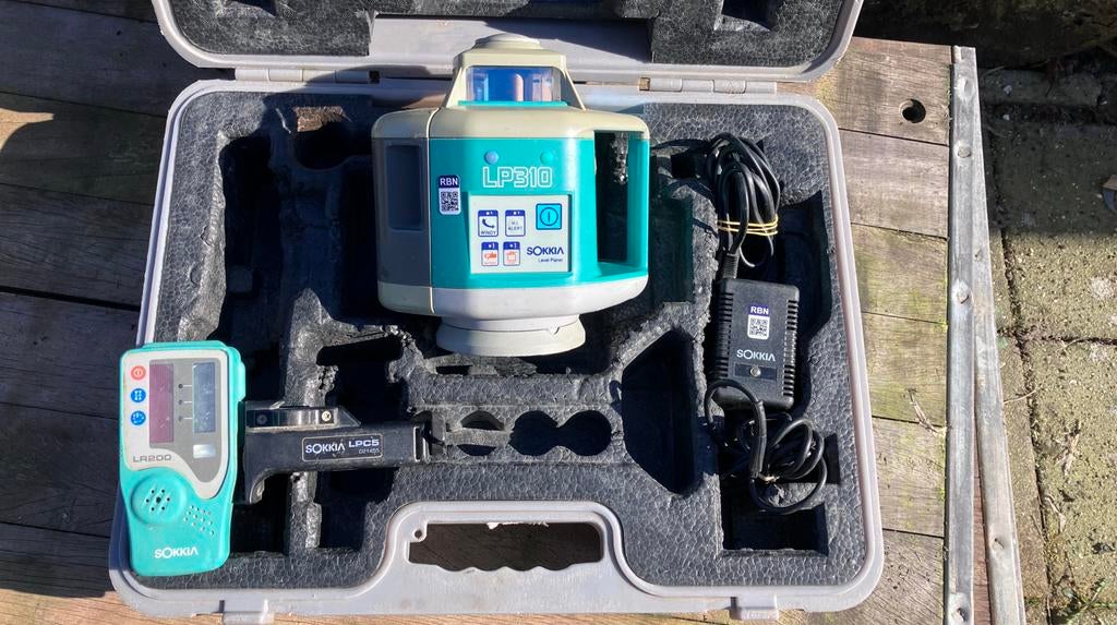 Bouwlaser Sokkia LP310 met LR200 ontvanger, Doe-het-zelf en Verbouw, Ophalen, Gebruikt, Licht