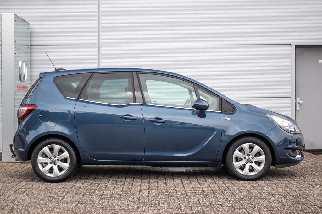 Opel Meriva 1.4 Turbo Blitz - Trekh. | Stoel&Stuurverw. | Ca, Voorwielaandrijving, 12 maanden, Gebruikt, 4 cilinders