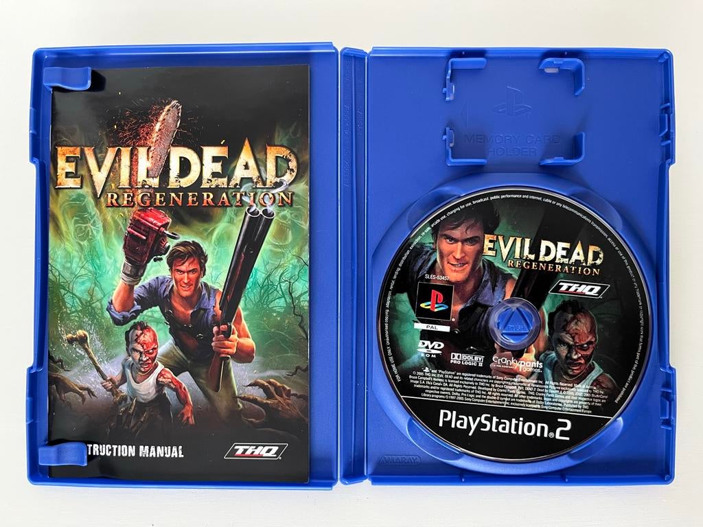 Evil Dead Regeneration PS2 zeer goede staat, Avontuur en Actie, Gebruikt, Vanaf 18 jaar, T