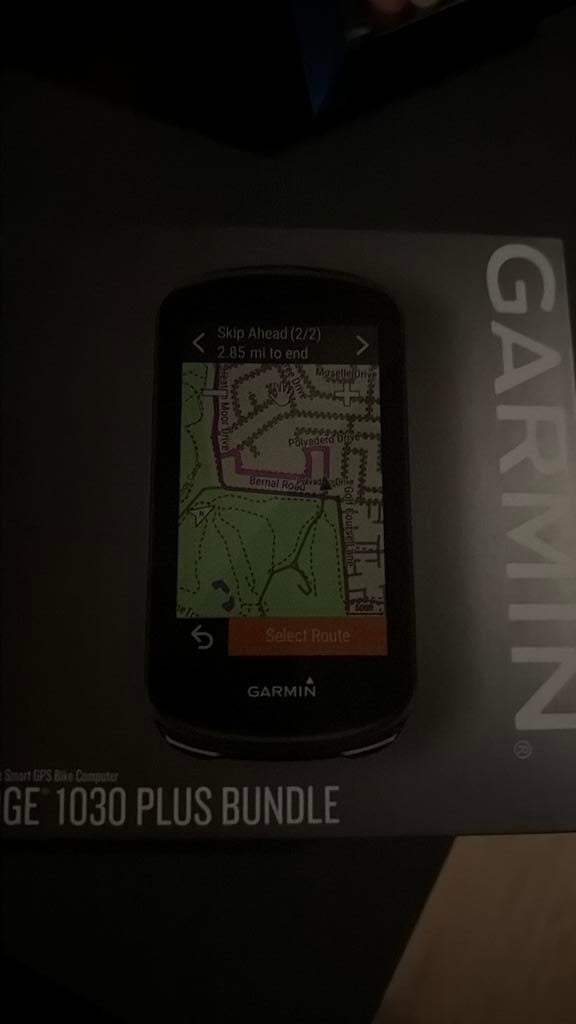 Garming Edge 1030 plus bundle, Verzenden, Zo goed als nieuw