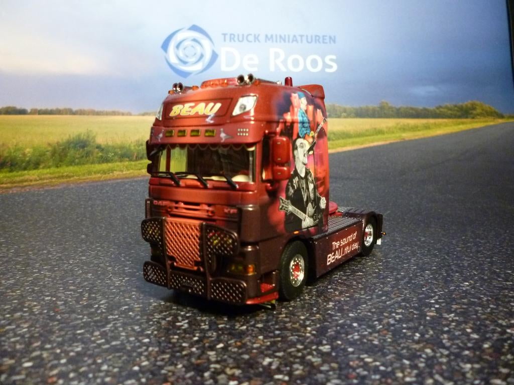 WSI DAF XF 105 Transports Beau U2, Hobby en Vrije tijd, Modelauto's | 1:50, Ophalen of Verzenden, Nieuw, Bus of Vrachtwagen, Wsi