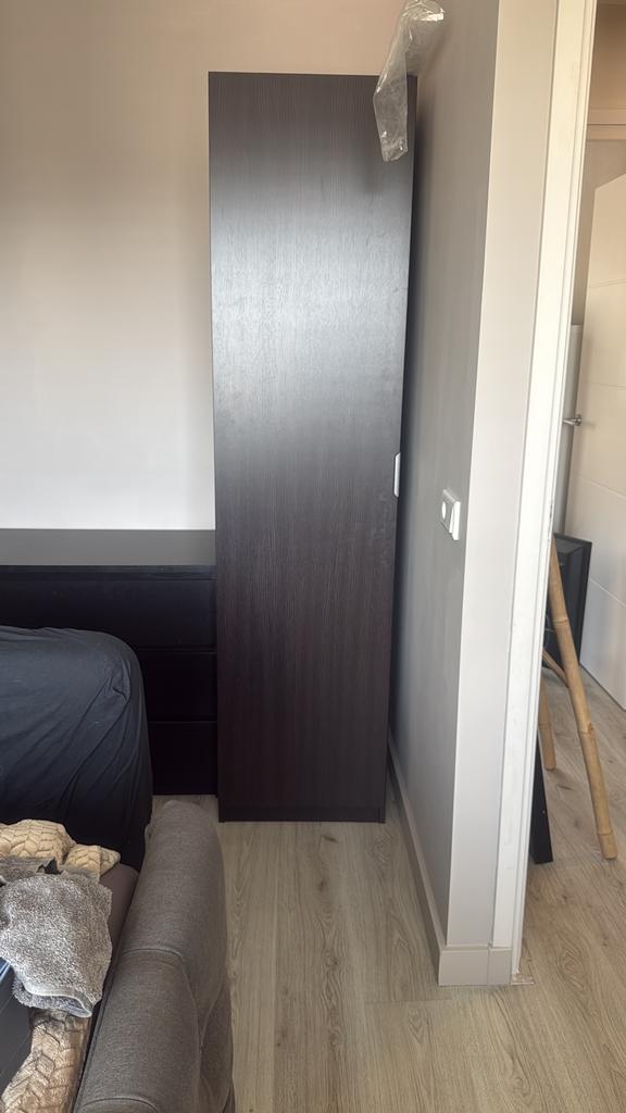 Ikea pax kast 50 cm zwart bruin, Ophalen, 50 tot 75 cm, 50 tot 100 cm, Minder dan 100 cm