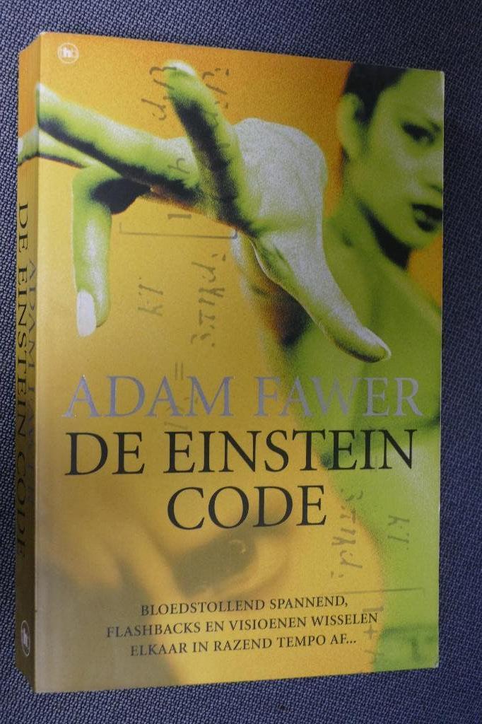 Adam Fawer – De Einsteincode, Ophalen of Verzenden, Adam Fawer