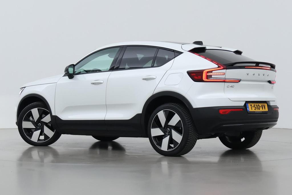 Volvo C40 Recharge Ultimate 69 kWh | Panoramadak | ACC | 360, Stof, Gebruikt, Adaptive Cruise Control, 435 min