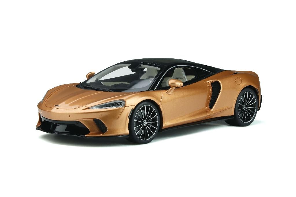 McLaren GT Burnished Copper Metallic 2019 GT Spirit GT299, Hobby en Vrije tijd, Modelauto's | 1:18, Overige merken, Auto, Verzenden