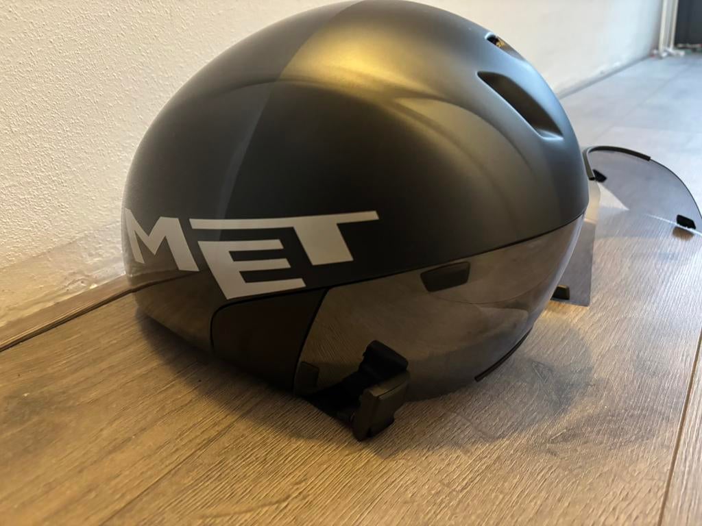 MET Codatronca TT triathlon maat M  als nieuw, Ophalen of Verzenden, Zo goed als nieuw, M, Heer of Dame