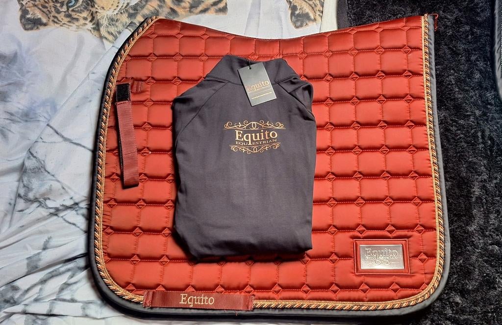 Equito rusty rose gold setje, Ophalen of Verzenden, Zo goed als nieuw, Dekje