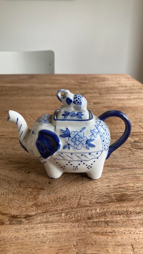 Olifant theepot thailand, Ophalen of Verzenden